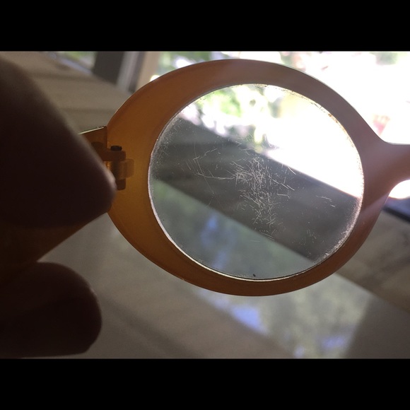 Rare 1960’s MOD Christian Dior yellow sunglasses - Picture 8 of 8